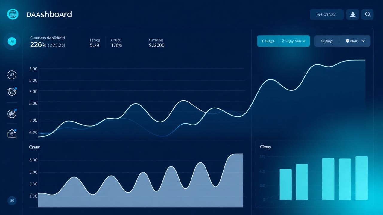 Business results dashboard